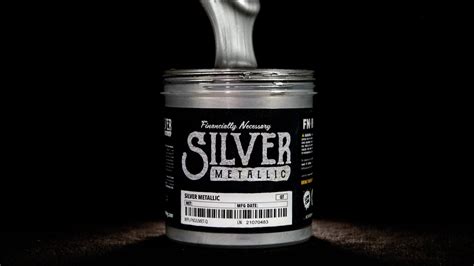 metallic silver box substrate|Demystifying Metallic Inks for Screen Printing.